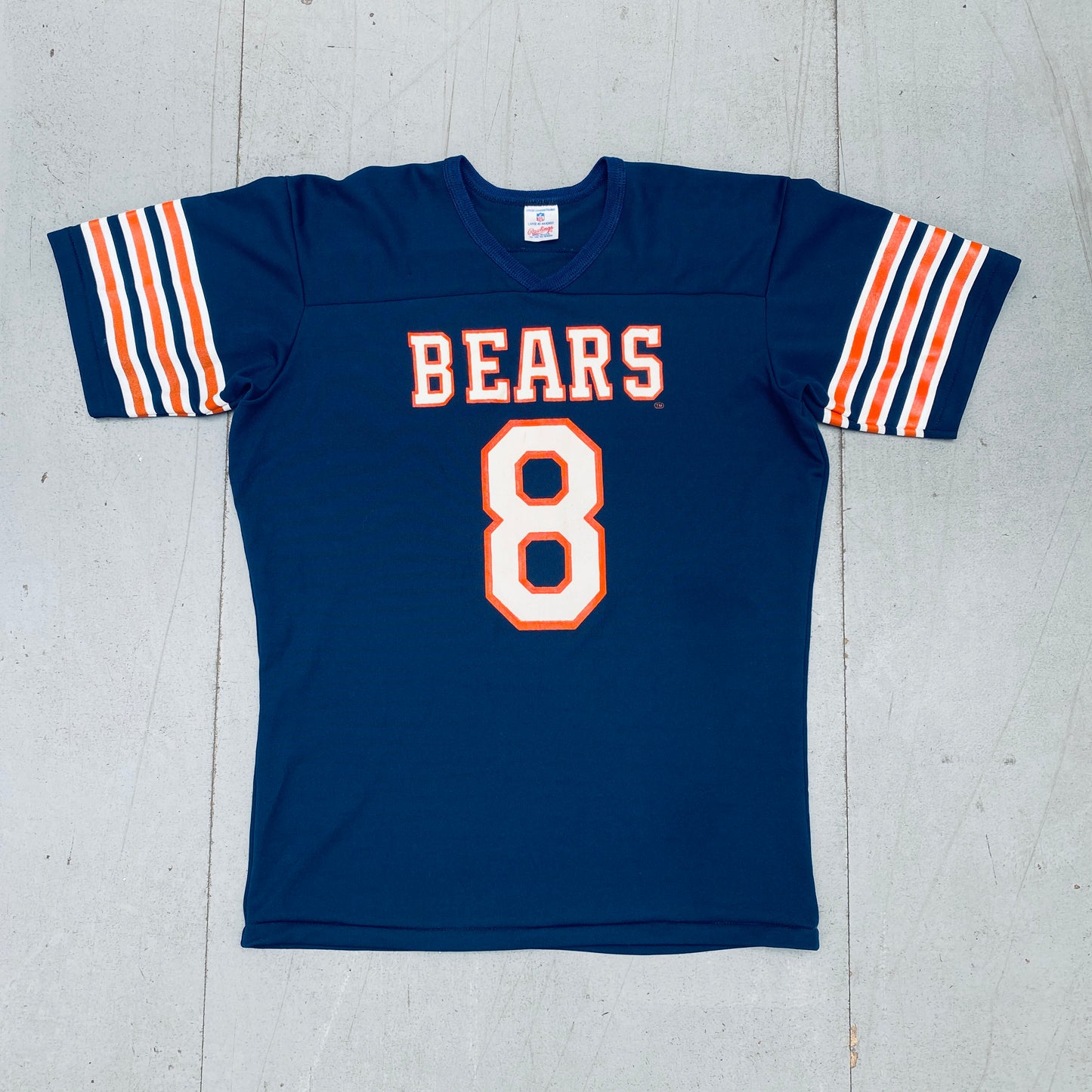 Chicago Bears: No. 8 "Maury Buford" 1985 Rawlings Jersey (L)