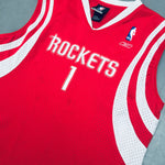 Houston Rockets: Tracy McGrady 2004/05 Red Reebok Stitched Jersey (S)