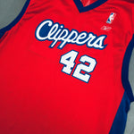 Los Angeles Clippers: Elton Brand 2015/06 Red Reebok Jersey (XL)