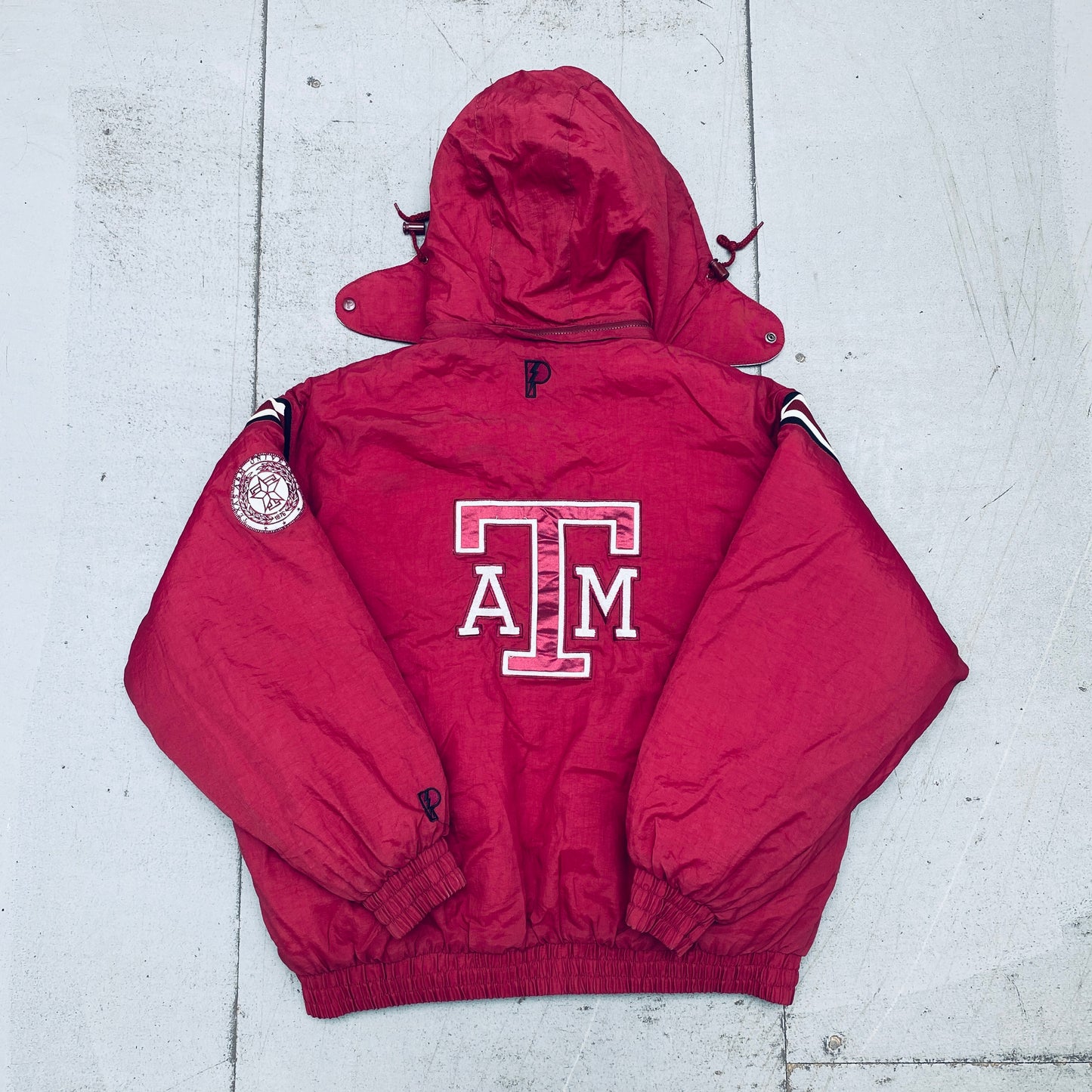 Texas A&M Aggies: 1990's Pro Player Reversible Fullzip Jacket (XL/XXL)