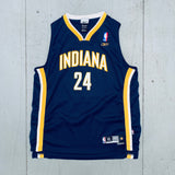 Indiana Pacers: Paul George 2012/13 Navy Blue Reebok Jersey (S)