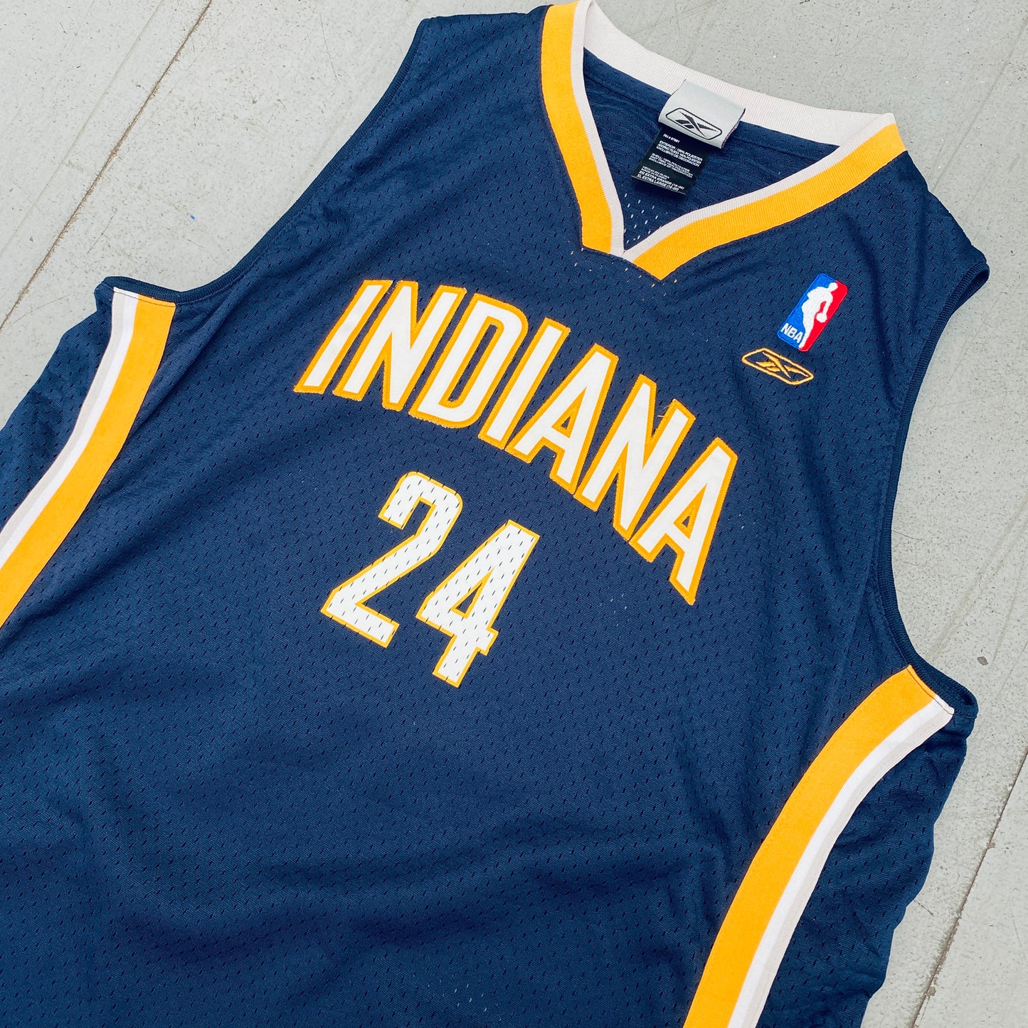 Indiana Pacers: Paul George 2012/13 Navy Blue Reebok Jersey (S)