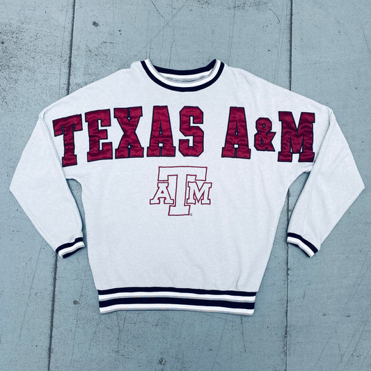 Texas A&M Aggies: 2000's HUGE Spellout Lightweight Sweat (M)