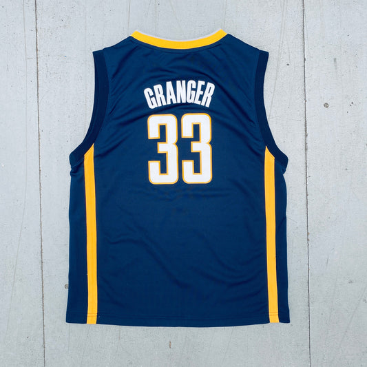 Indiana Pacers: Danny Granger 2013/14 Navy Blue Adidas Jersey (S)