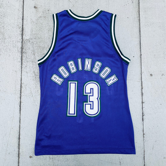 Milwaukee Bucks: Glenn Robinson 1994/95 Rookie Purple Champion Jersey (S)