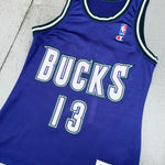 Milwaukee Bucks: Glenn Robinson 1994/95 Rookie Purple Champion Jersey (S)