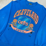 Cleveland Cavaliers: 1990's Graphic Spellout Sweat (L/XL)
