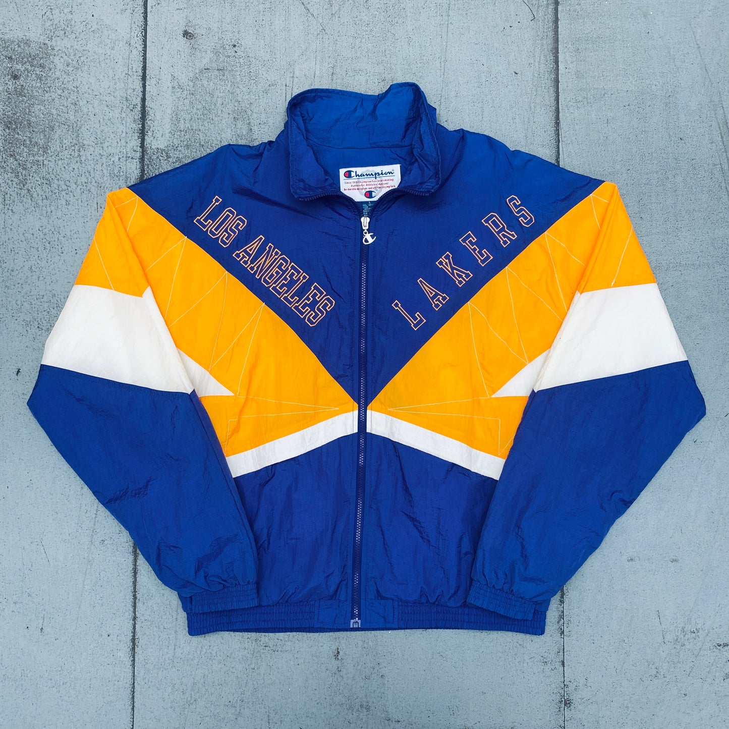 Los Angeles Lakers: 1990's Champion Fullzip Windbreaker (L)