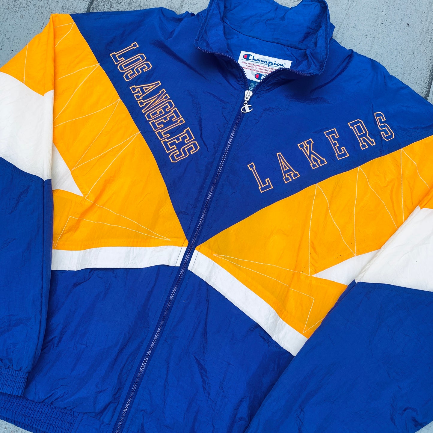 Los Angeles Lakers: 1990's Champion Fullzip Windbreaker (L)