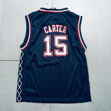 New Jersey Nets: Vince Carter 2006/07 Navy Blue Adidas Jersey (S)