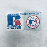 Texas Rangers: 1997 White Russell Athletic Home Jersey (XL)