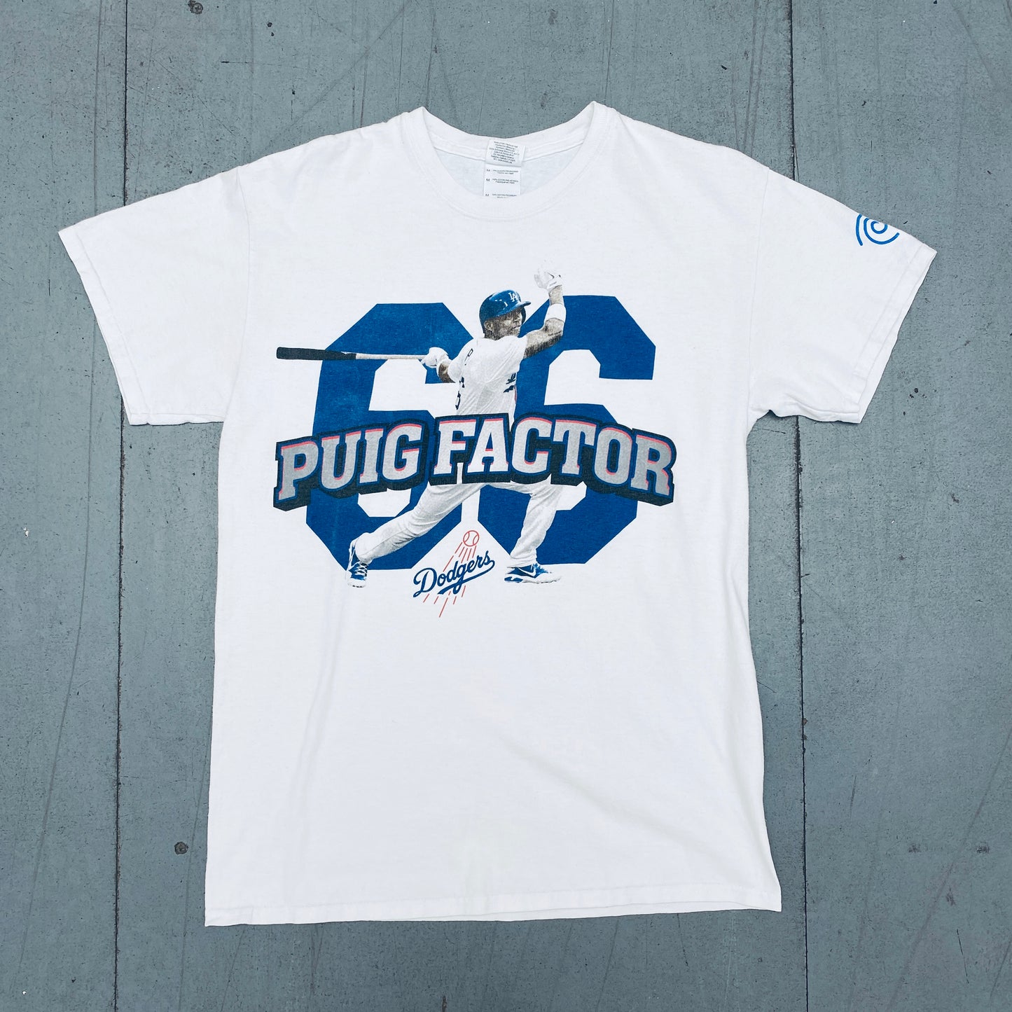 Los Angeles Dodgers: Yasiel Puig "Puig Factor" Tee (M)