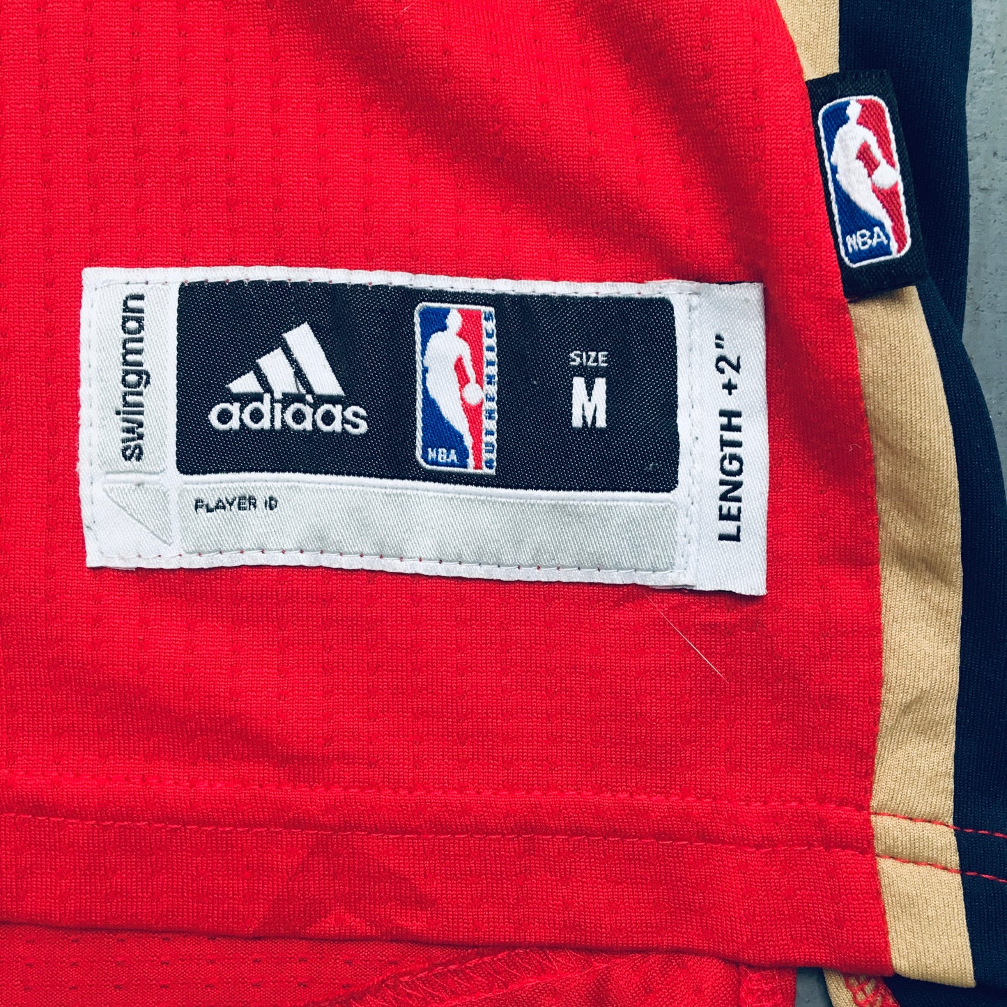 New Orleans Pelicans: Anthony Davis 2013/14 Red Adidas Stitched Jersey (XS)