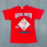 St. Louis Cardinals: 1993 Ozzie Smith All Over Spellout Tee (M)
