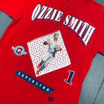 St. Louis Cardinals: 1993 Ozzie Smith All Over Spellout Tee (M)