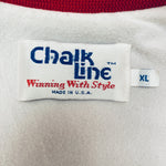 St. Louis Cardinals: 1990's Chalk Line Satin Bomber Jacket (L/XL)