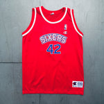 Philadelphia 76ers: Jerry Stackhouse Rookie 1995/96 Red Champion Jersey (S)