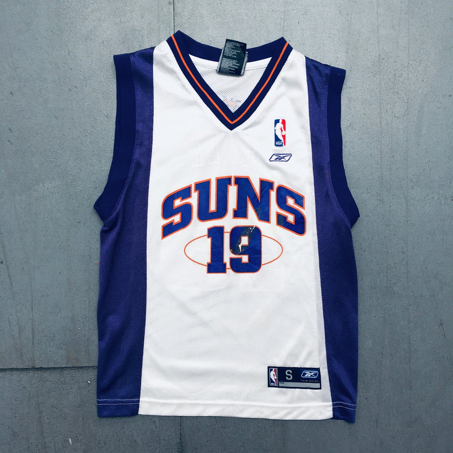 Phoenix Suns: Raja Bell 2005/06 White Reebok Jersey (XXS)