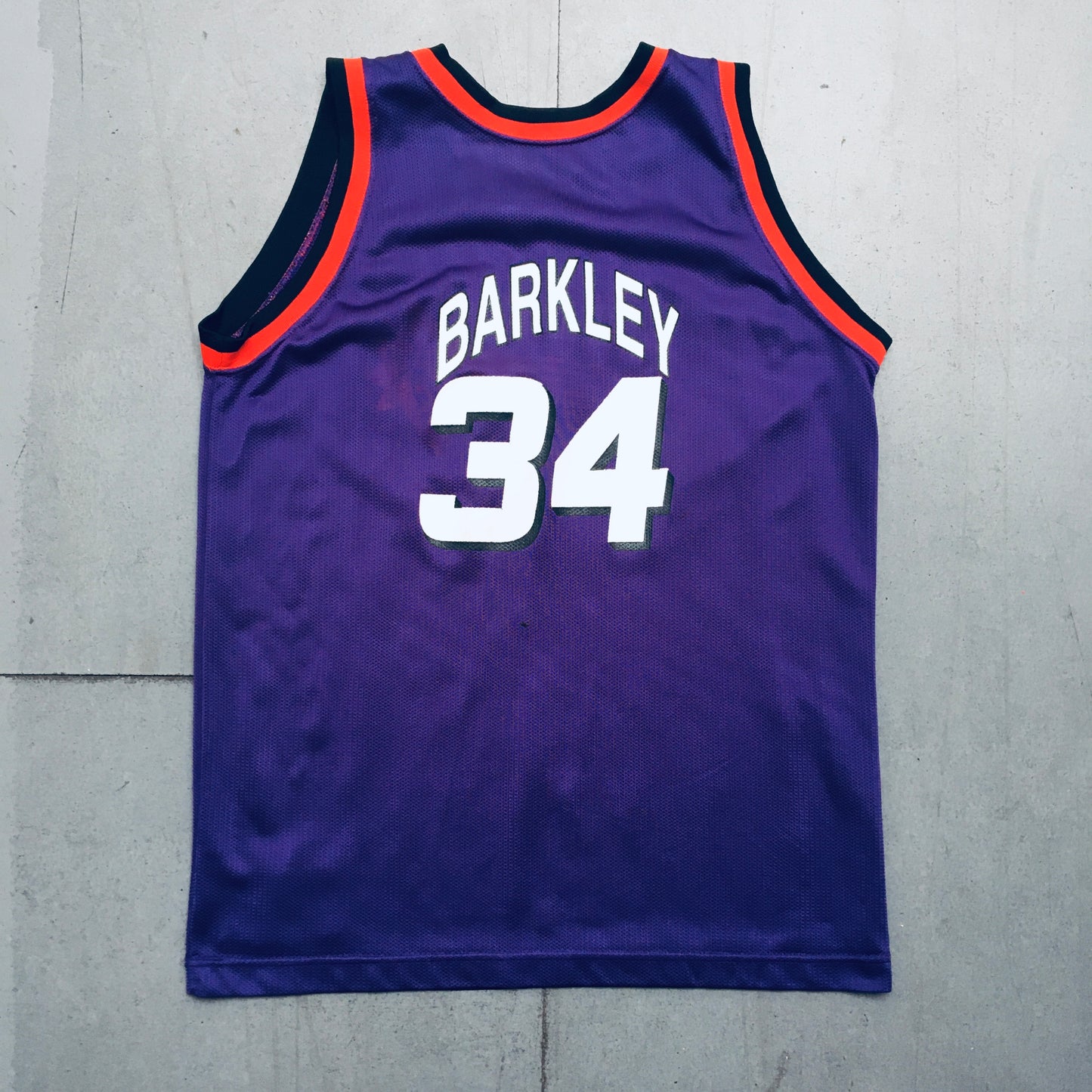 Phoenix Suns: Charles Barkley 1992/93 Purple Champion Jersey (S)