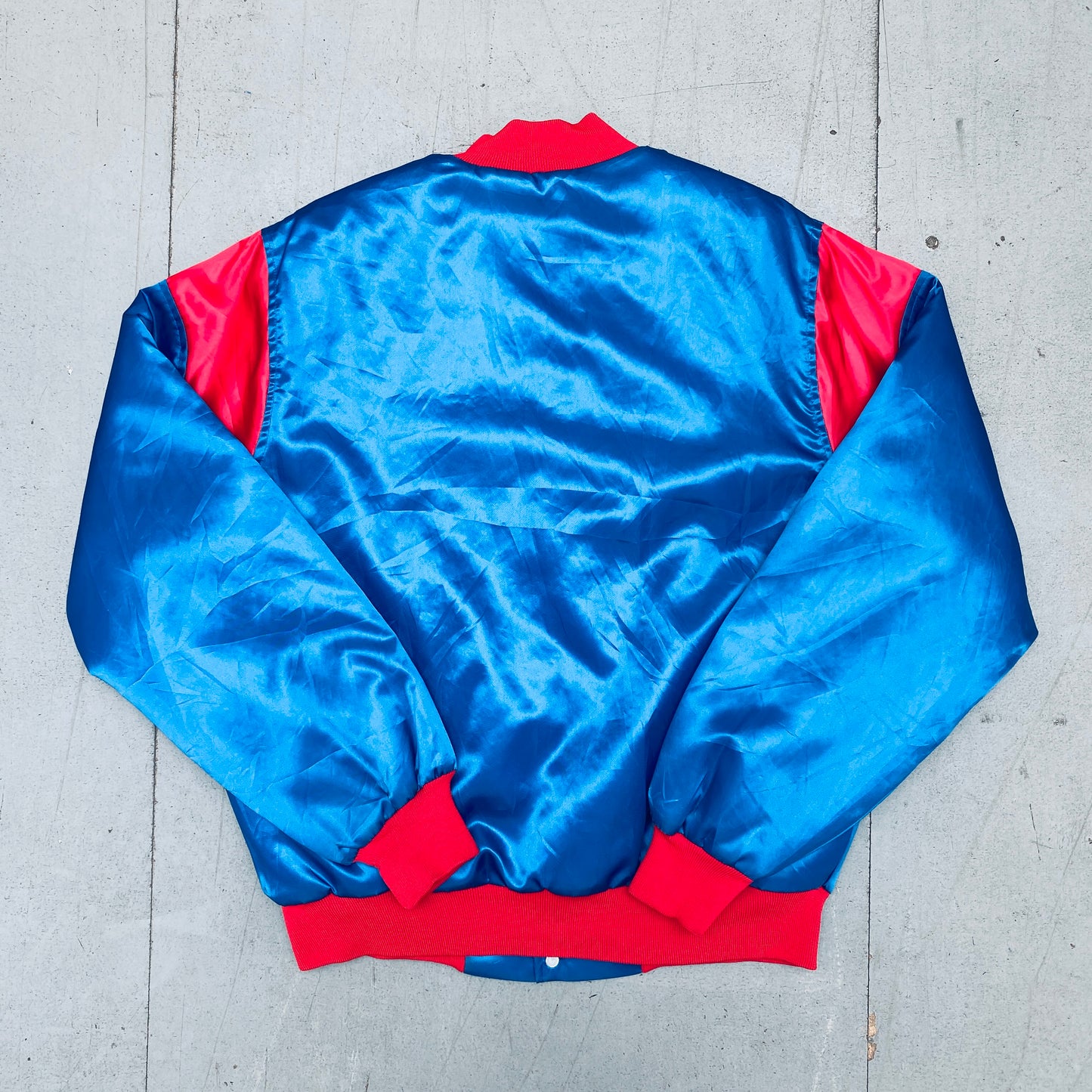 Chicago Cubs: 1992 Chalk Line Satin Bomber Jacket (M)