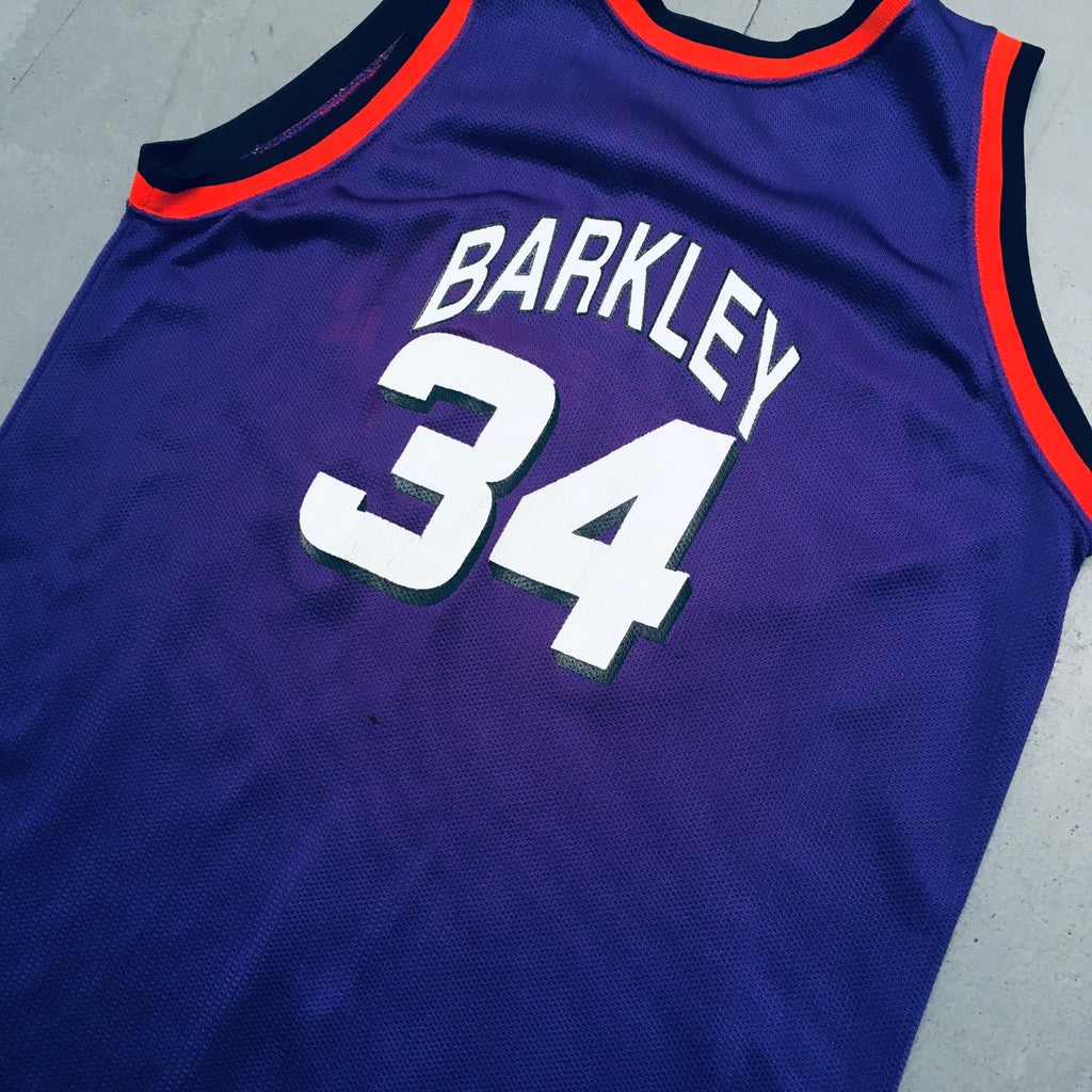 Phoenix Suns: Charles Barkley 1992/93 Purple Champion Jersey (S