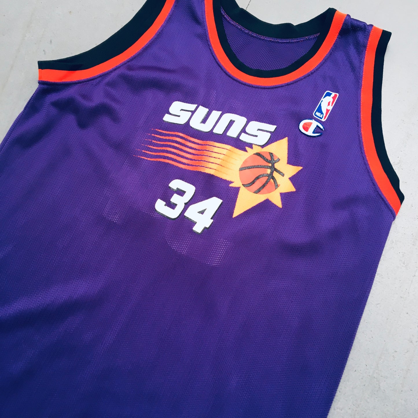 Phoenix Suns: Charles Barkley 1992/93 Purple Champion Jersey (S)