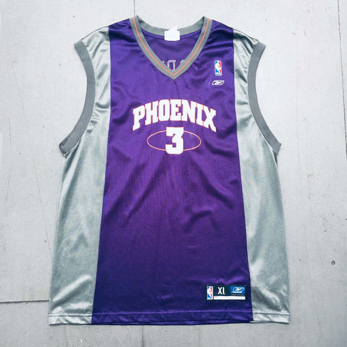 Phoenix Suns: Stephon Marbury 2001/02 Purple Reebok Jersey (XL)