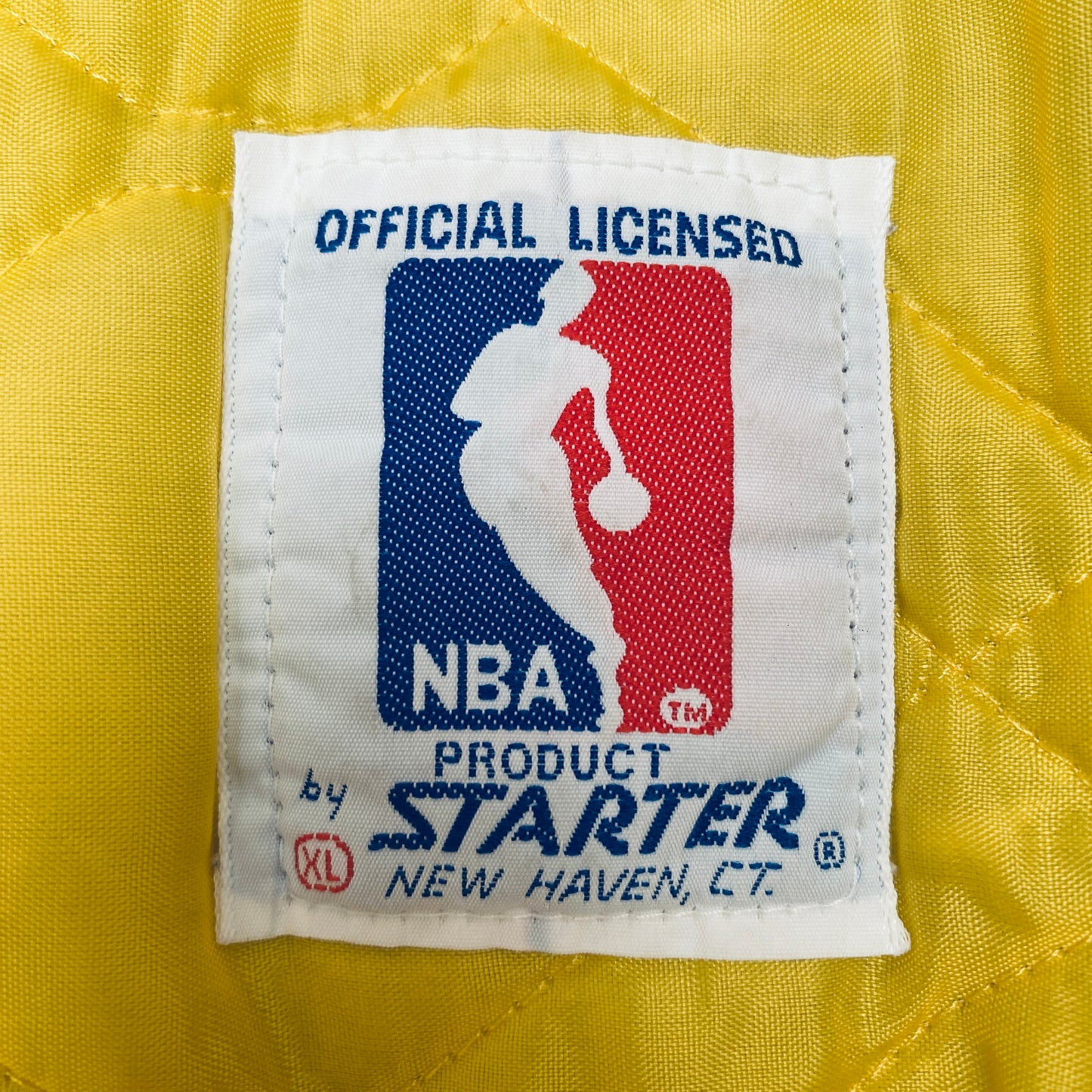 Utah Jazz: 1980's Satin Starter Bomber Jacket (XL)