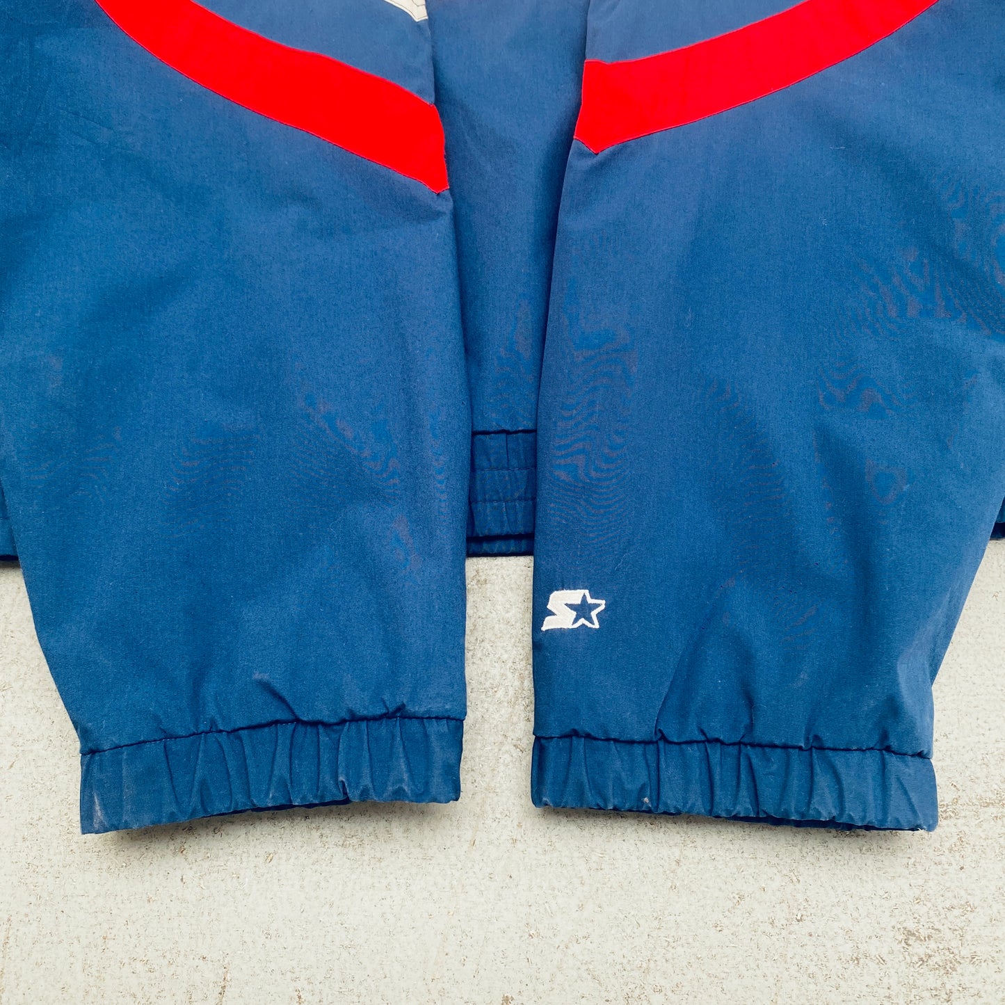 Cleveland Indians: 1990's 1/4 Zip Dugout Starter Jacket (M/L)