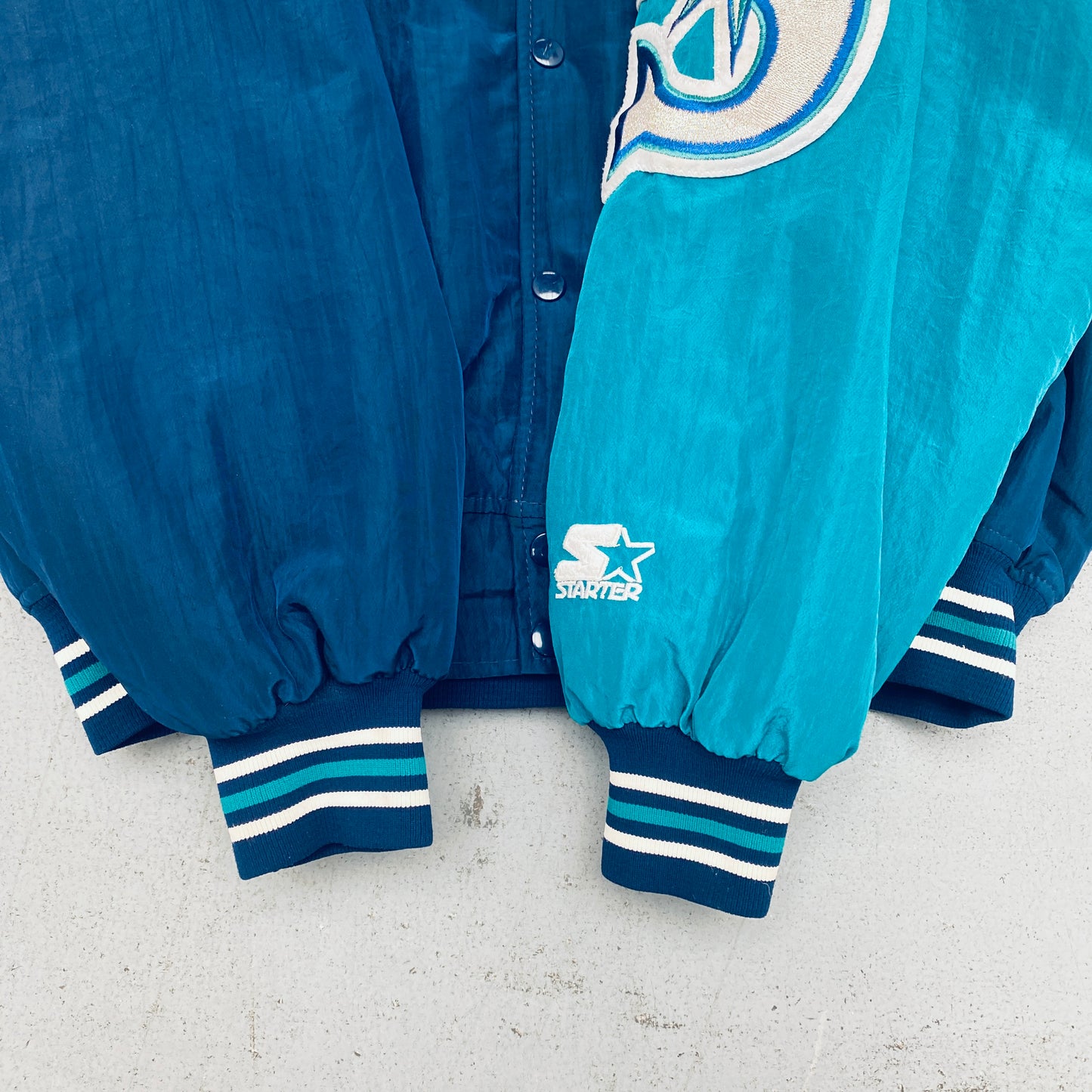 Seattle Mariners: 1990's Diamond Collection Coach's Dugout Starter Bomber Jacket (M)