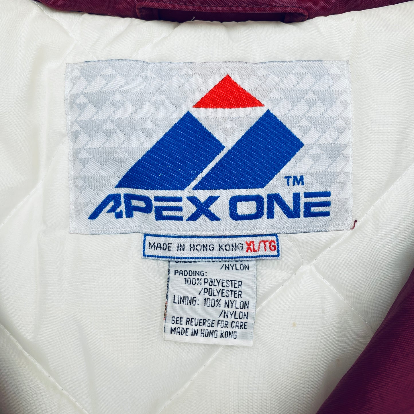 Texas A&M Aggies: 1990's Apex One "Ice Cream Man" Wave Fullzip Jacket (XL)