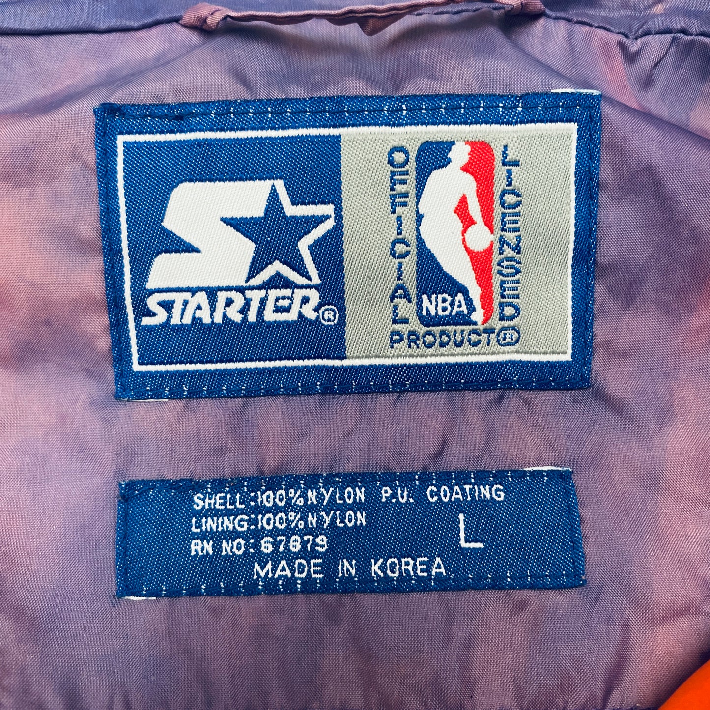 Phoenix Suns: 1990's Fullzip Starter Windbreaker (L)