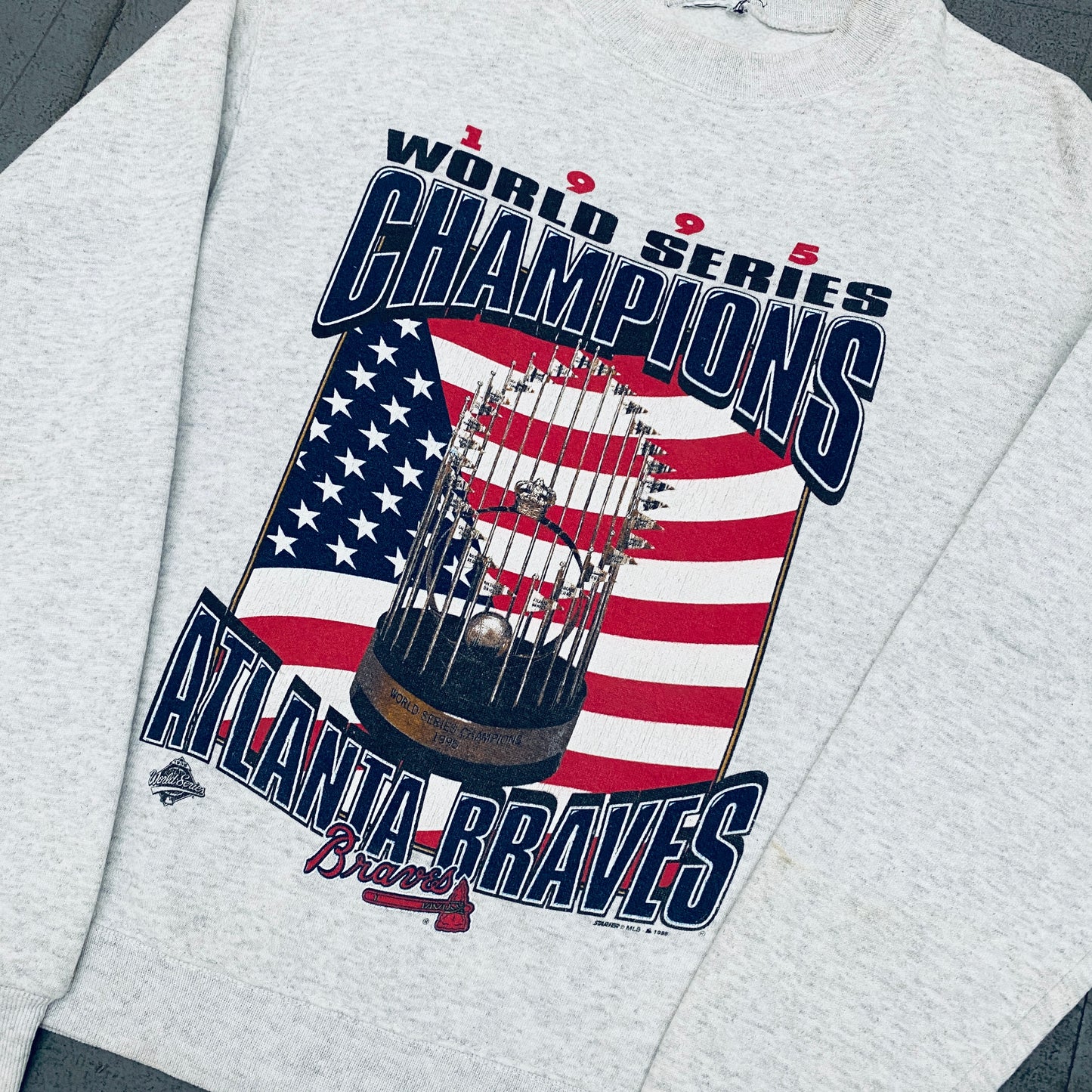 Atlanta Braves: 1995 World Series Champions Starter Sweat (S)