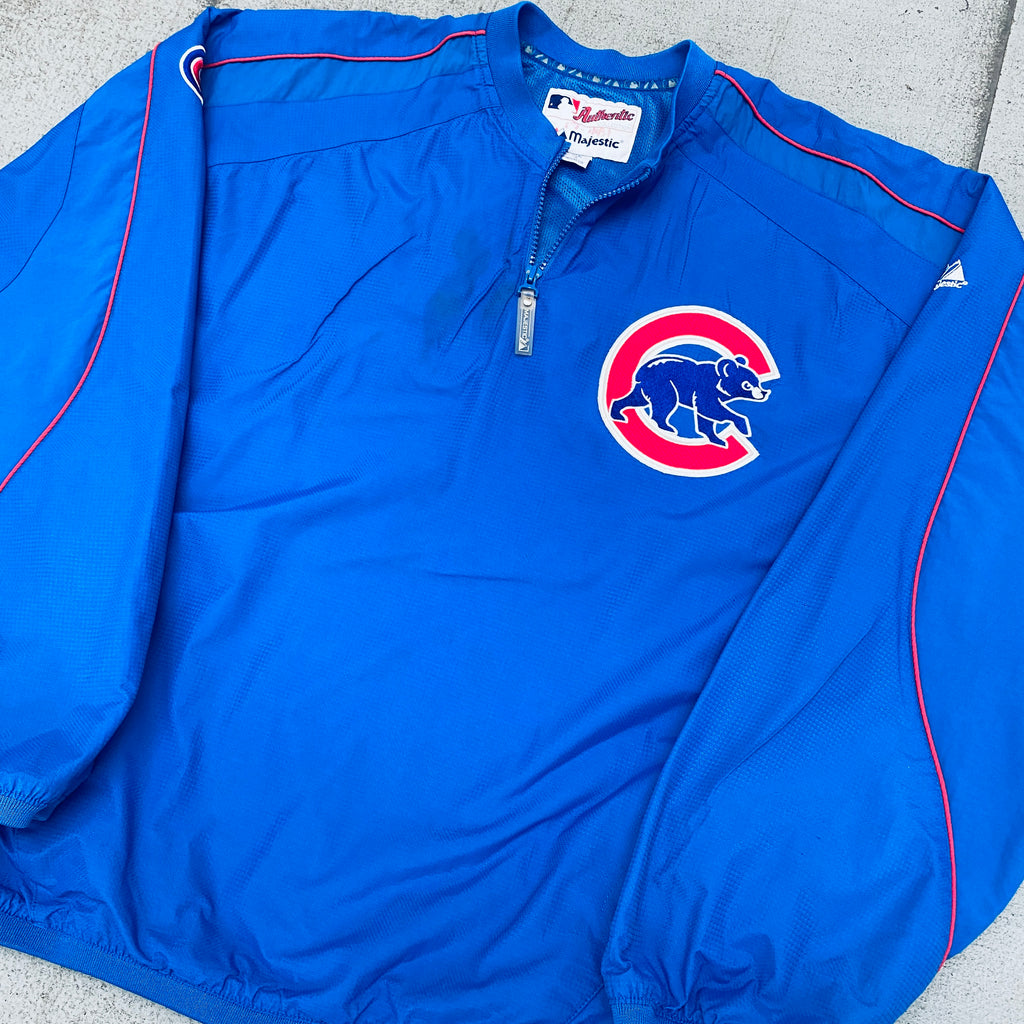 Chicago White Sox Majestic Vintage Dugout Jacket Size XL