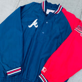 Atlanta Braves: 1990's Dugout Starter Jacket (L)