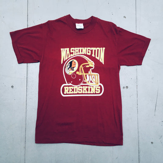 Washington Redskins: 1990's Graphic Spellout Tee (S/M)