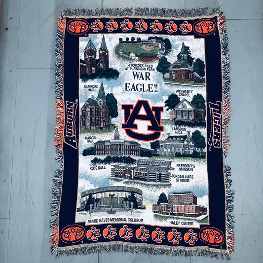 Auburn Tigers: Campus Triple Woven Rug