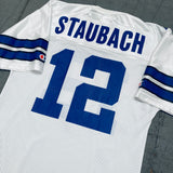 Dallas Cowboys: Roger Staubach Champion Throwback Jersey (S/M)