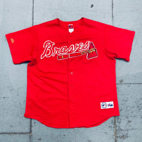 Vintage 90s Atlanta Braves Starter Jacket – Thieves Market Vintage