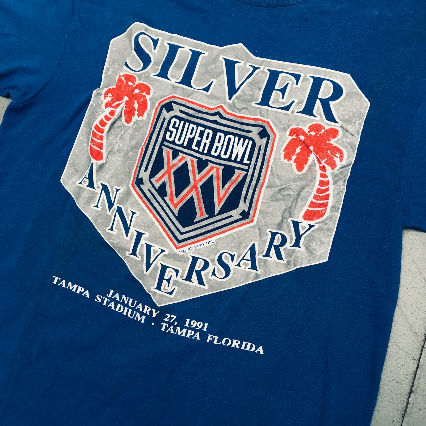 New York Giants: 1991 Super Bowl XXV Tee (S)