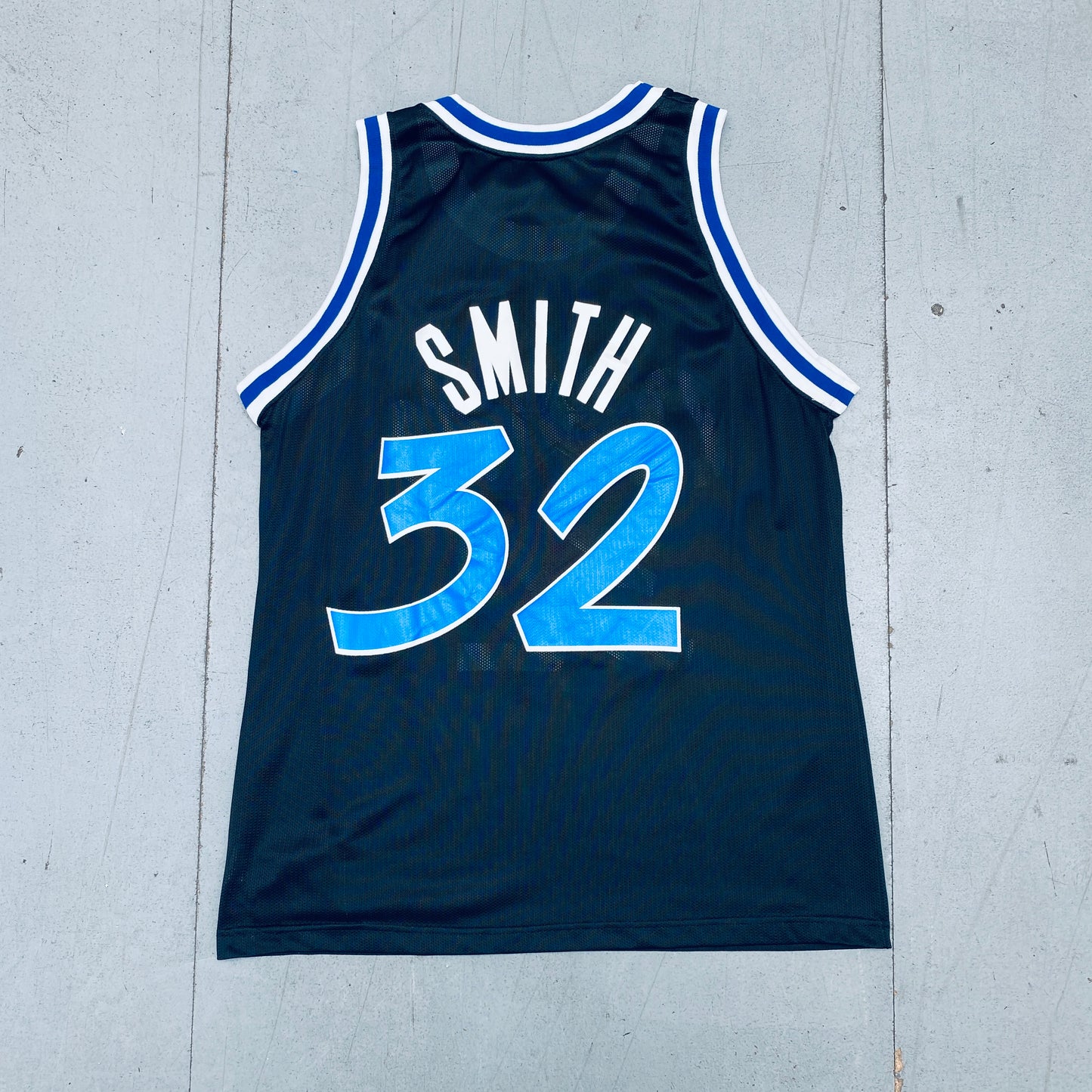 Orlando Magic: Otis Smith 1991/92 Black Champion Jersey (M)