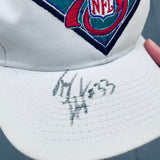 NFL 75 Year Anniversary Snapback (Signed by James Stewart)