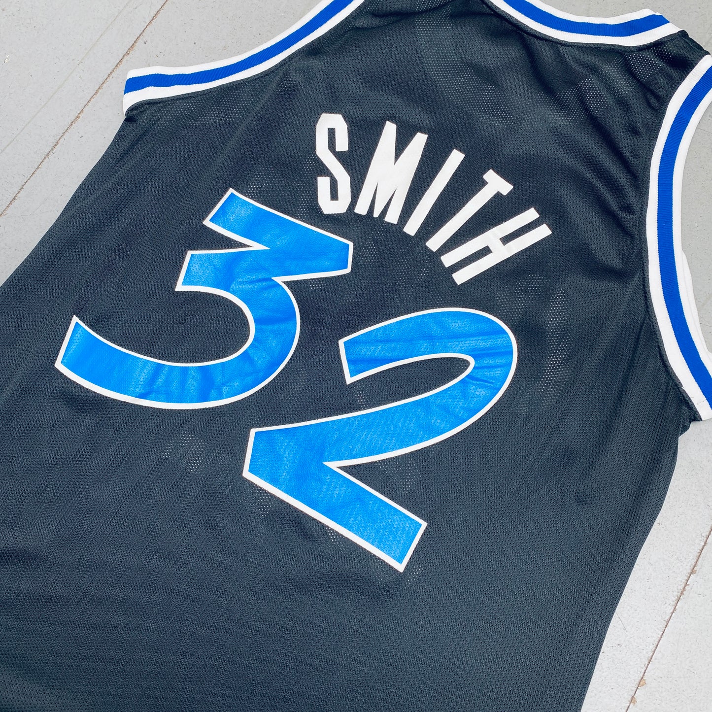 Orlando Magic: Otis Smith 1991/92 Black Champion Jersey (M)