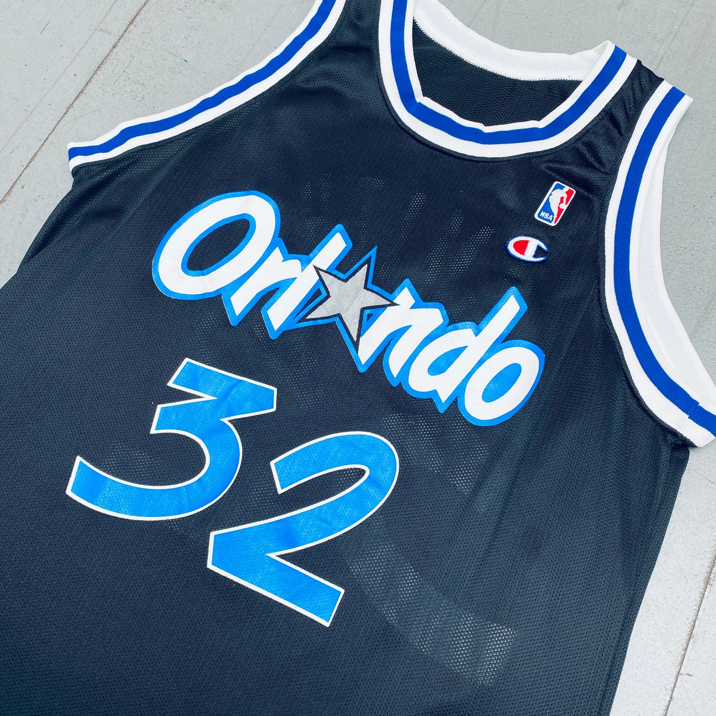 Orlando Magic: Otis Smith 1991/92 Black Champion Jersey (M)