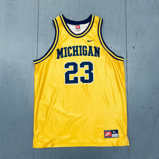 Michigan Wolverines: 1990's No. 23 Nike Jersey (XL)