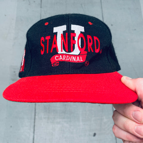 Stanford Cardinal: 1990's Embroidered Spellout Snapback