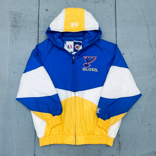 St. Louis Blues: 1995 Logo Athletic Fullzip Jacket (L/XL)