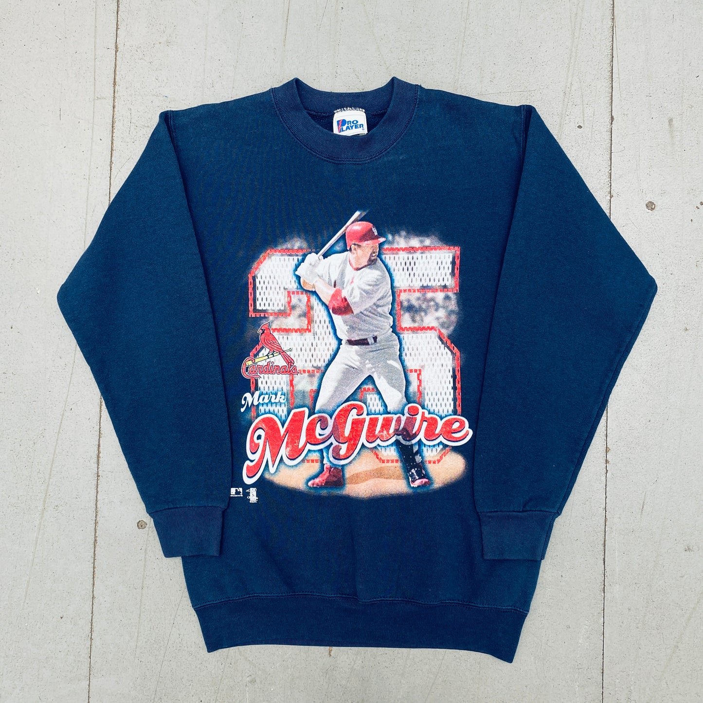 St. Louis Cardinals: 1998 Pro Player Mark McGwire Sweat (S)