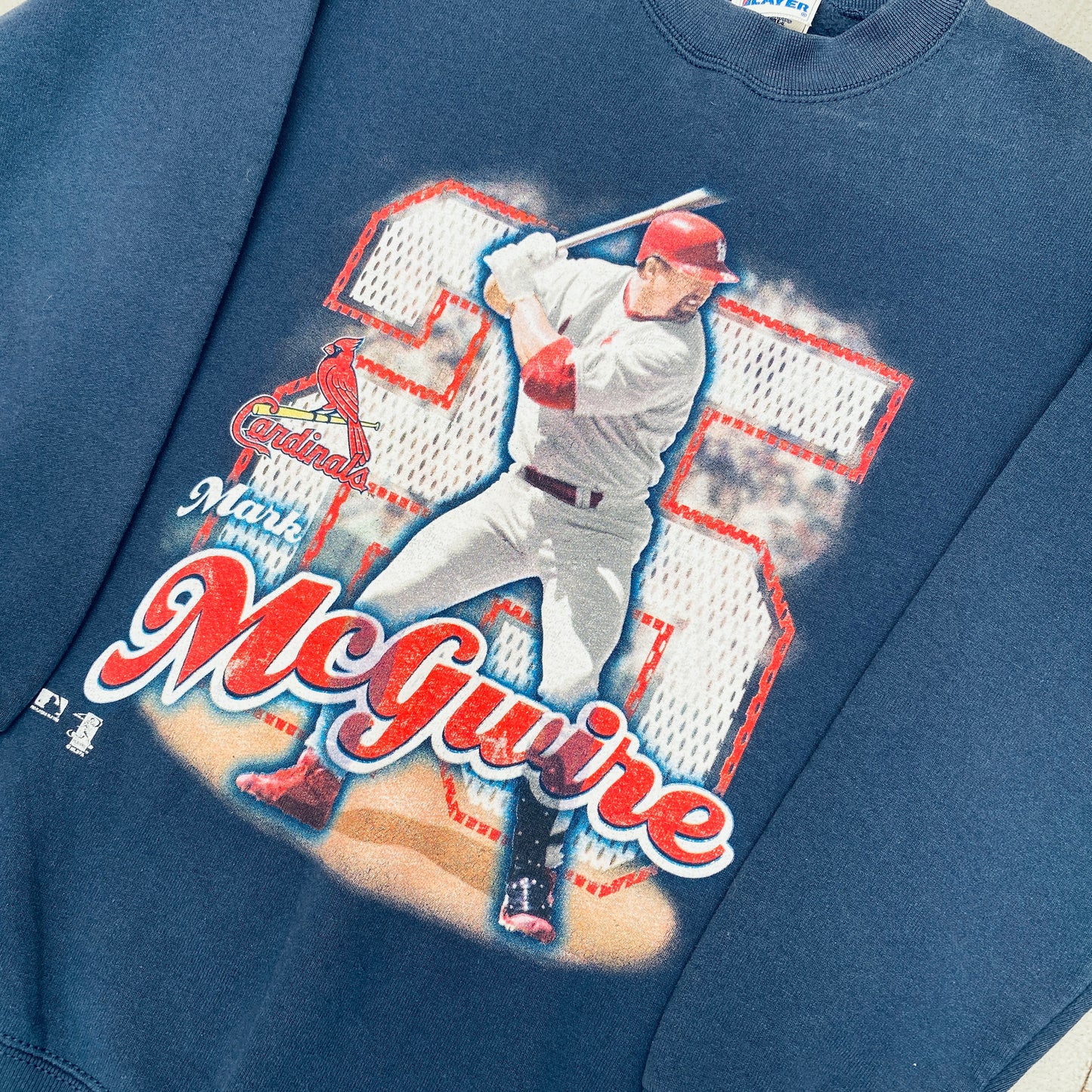 St. Louis Cardinals: 1998 Pro Player Mark McGwire Sweat (S)