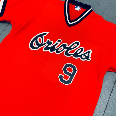 Baltimore Orioles: 1989 No. 9 Brady Anderson Orange V-Neck Jersey (L) –  National Vintage League Ltd.